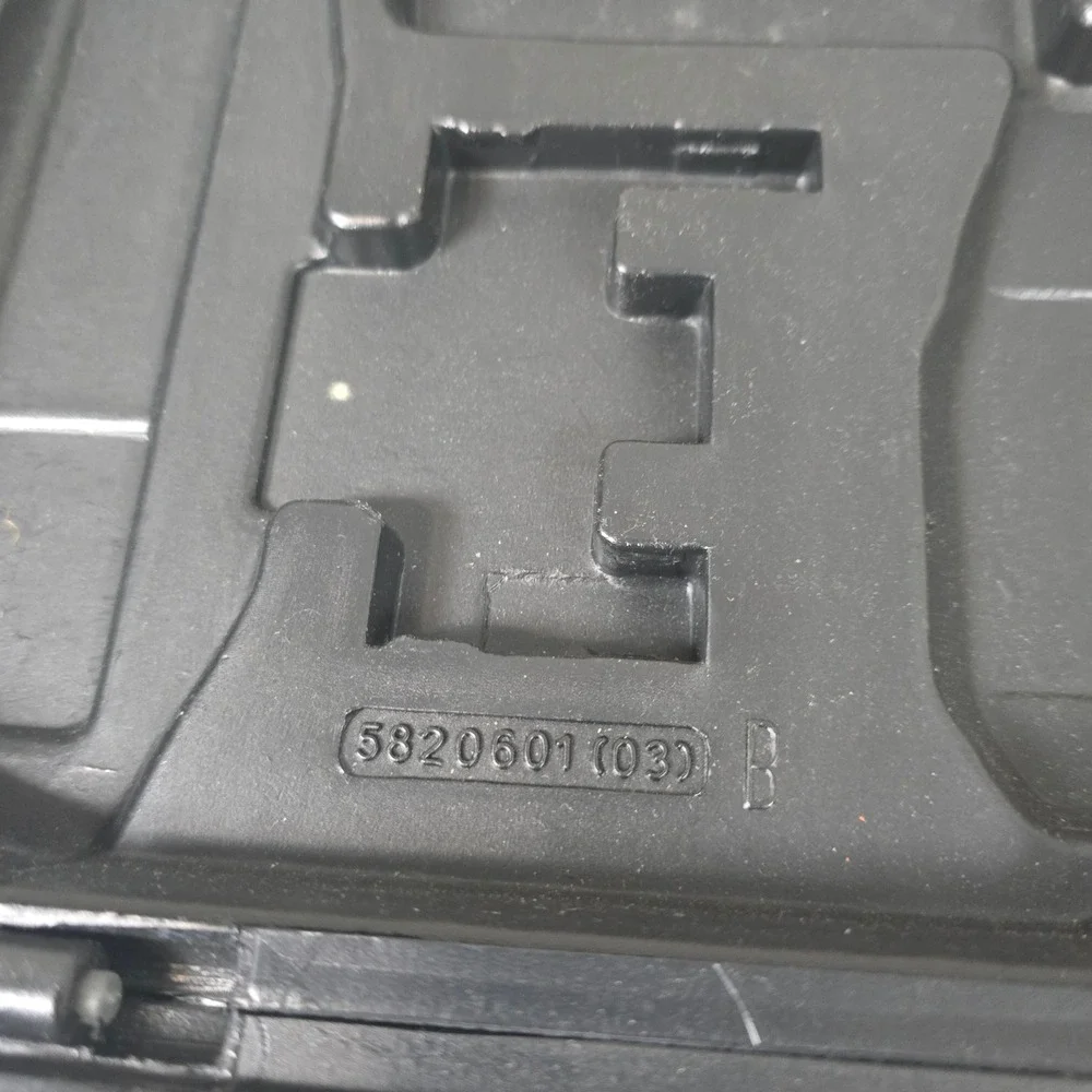Craftsman Tool Case Empty Black‎ Plastic Organizer Storage Box